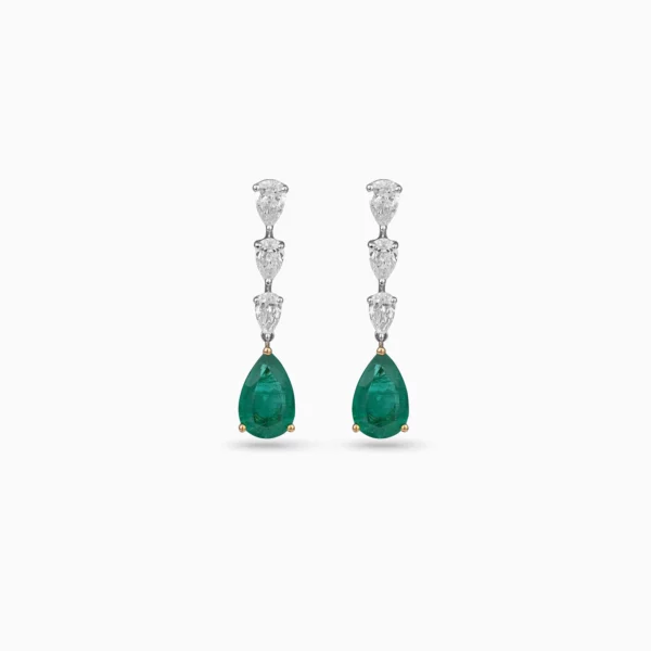 40413_3_Kooheji_Jewellery_Bridal_Tset_Earring_WG_K001-001-001041-T-EMR-MX-OO.webp