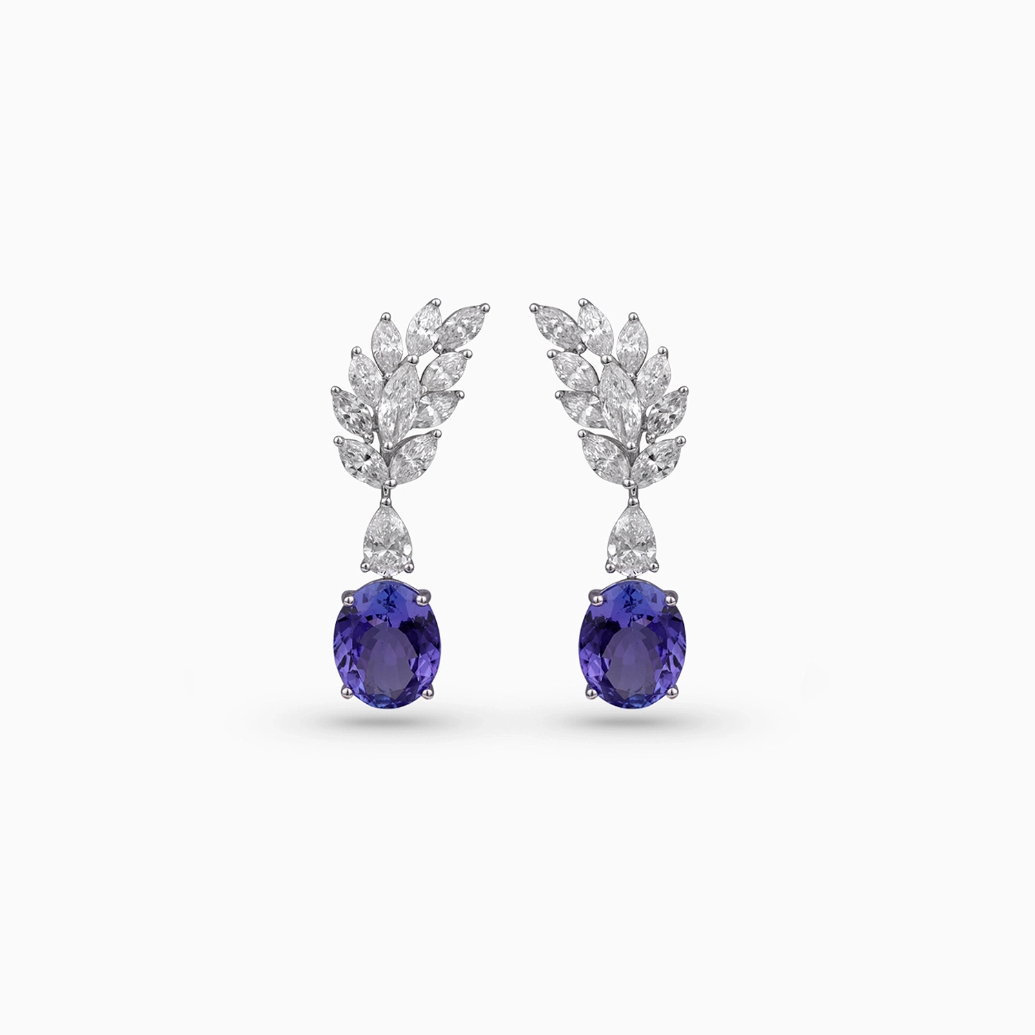 40417_2_Kooheji_Jewellery_Bridal_Tset_Earring_WG_K001-001-003041-T-TNZ-WT-OO.webp