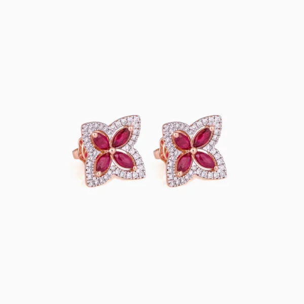 2_Kooheji_Jewellery_Fajer_Collections_Earring_PG_K003-001-000220-RBY-E-PK-OO-SI-G-H
