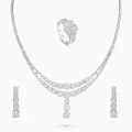 Three Piece Solitaire Jewelry Set