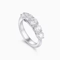 Five Stone Solitaire Ring