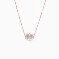 Diamond Cylinder Pendant
